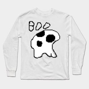 Pixel Ghost Long Sleeve T-Shirt